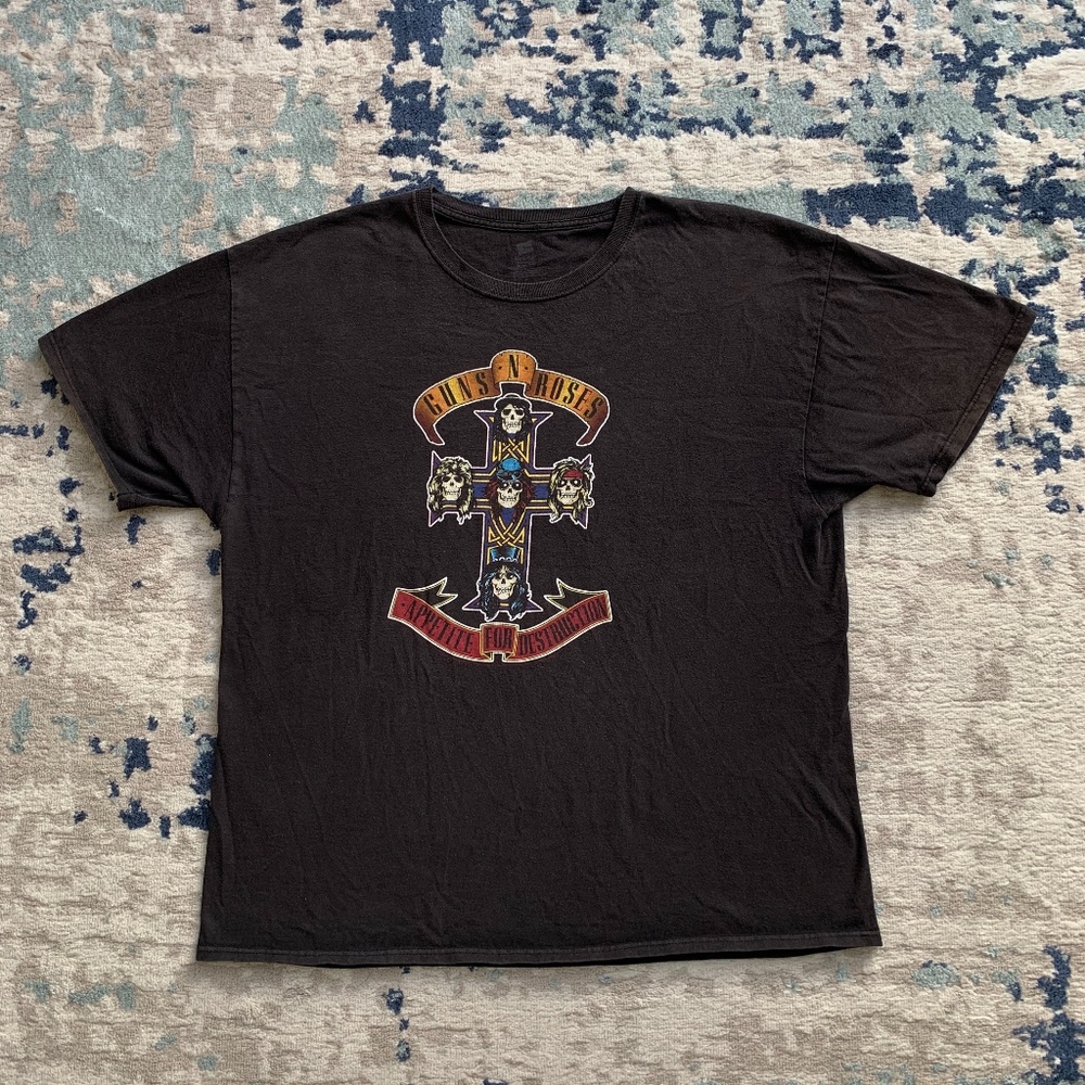 2005 Guns N Roses Appetite Destruction Rock T-shir